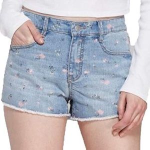 Wild Fable Floral Denim Shorts